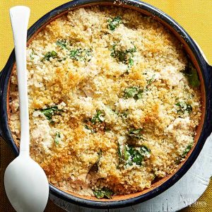 Chicken Alfredo Cauliflower Rice Bake Alberta Chicken Producers Recipes And Industry Information